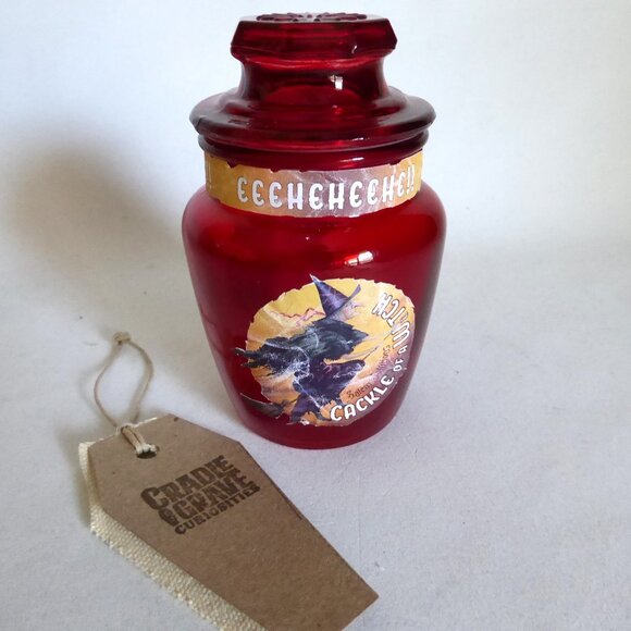 NEW APOTHECARY BOTTLE CACKLE OF A WITCH GOTHIC ODDITY PROP HARRY POTTER - Picture 1 of 10